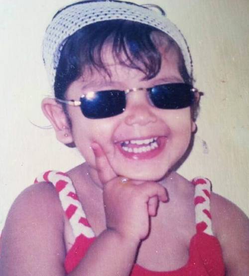 Priyanka M Jain Childhood Photo