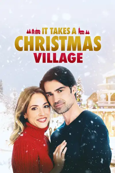 It Takes a Christmas Village Poster